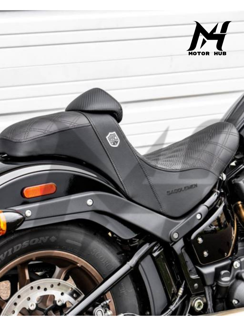 Saddlemen Pro Series SDC Performance Gripper Seat with Drivers Lumbar Rest [SC81829DBRT] BG100863