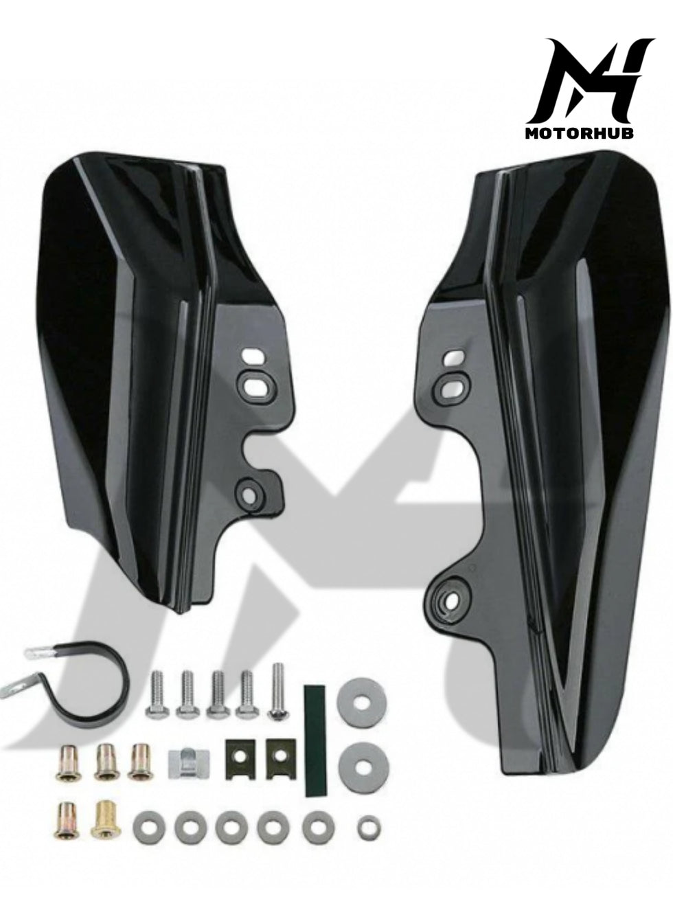 Black Mid-Frame Air Deflector For Harley Touring Road King FLHR 2001-2008 MH9900226