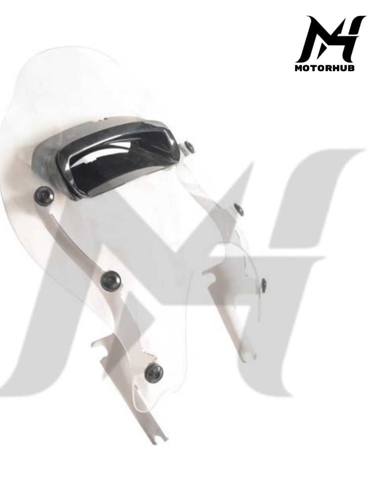 Windshield Road King Detachables Wind Splitter Vented Windshield Harley-Davidson [Clear] MH9900576