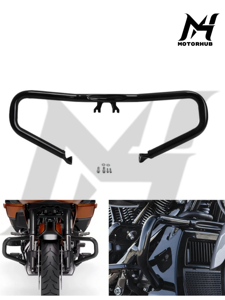 Engine Guard Bar w/ Support Bracket Fit For Harley Touring  CVO Road Glide 2014-2025 MH9900977