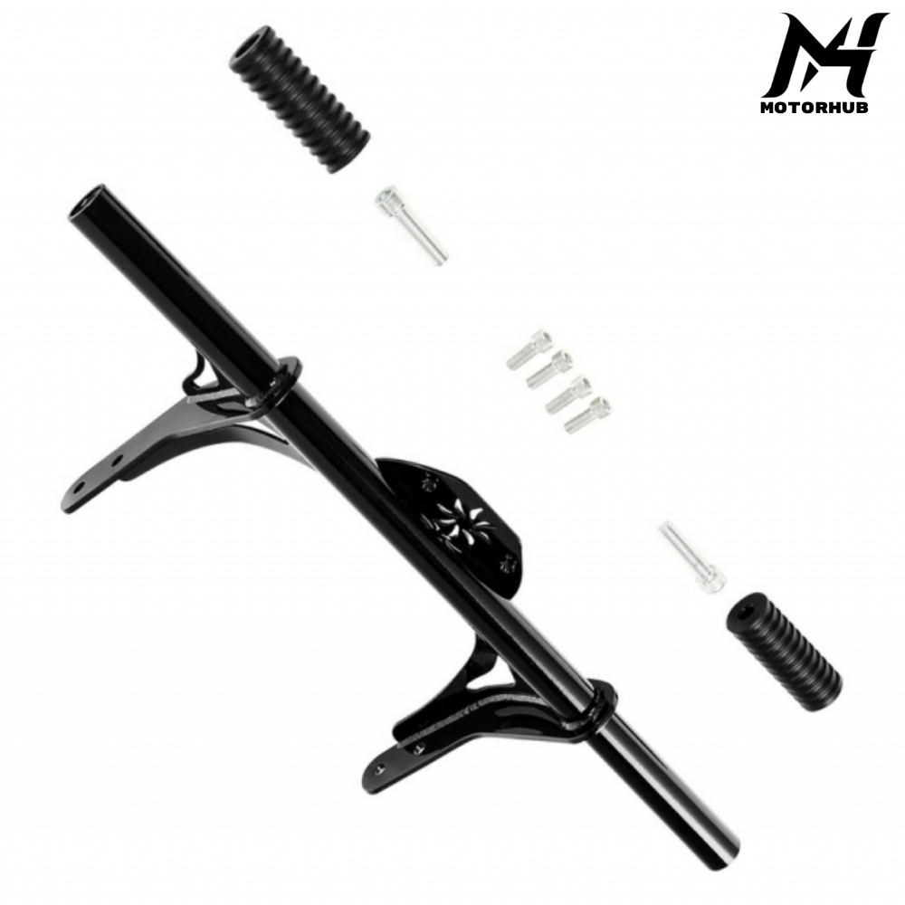 Black Front Crash Bar Protector Fit For Harley Dyna Mid Control 06-17 BG100794