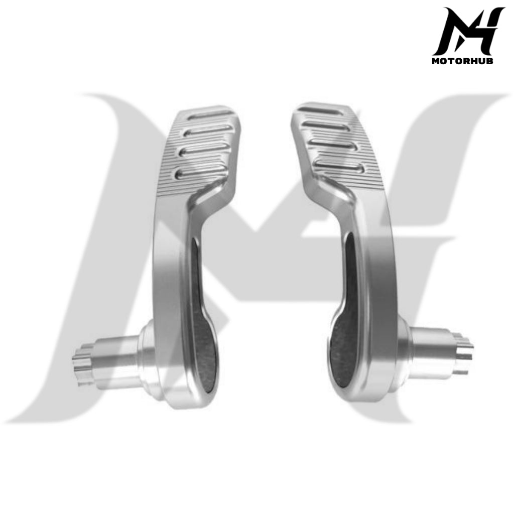 Saddlebag Latch Kit Saddle Bag Latches Lifter Carbon CNC T6061 Touring 2014-2026 [Silver] MH7700342