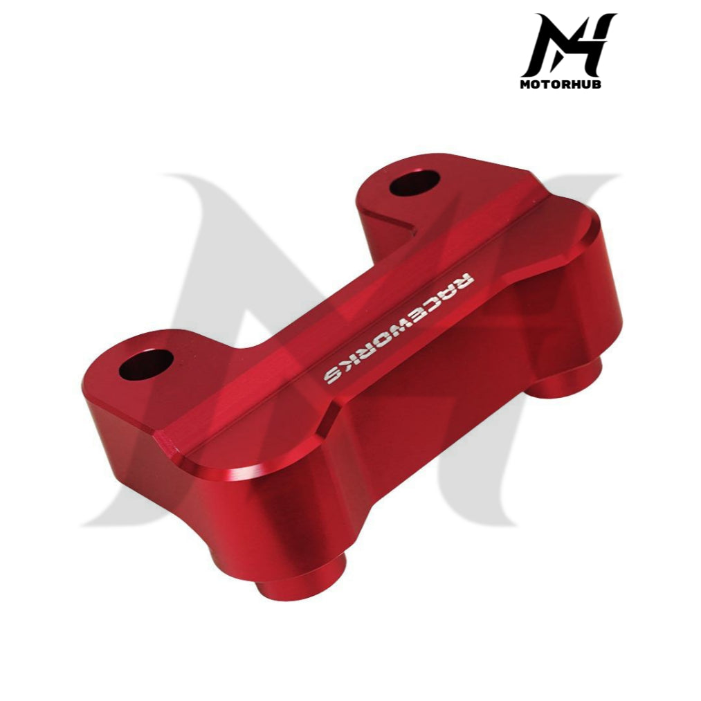 Pull Back Plate Harley Roadglide Raceworks Pull Back Plate V1 - Touring [Red] RW7700296