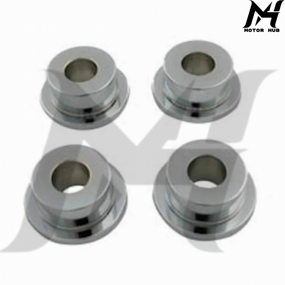 Solid Billet Steel Handlebar Riser Bushings [Raw] BG100850