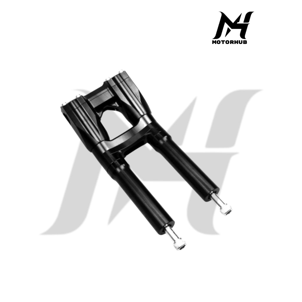 KARUS Isolated & Kickback Risers 1-1/8 - 8 Inch [Black]  MH9900424