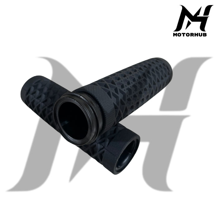 Hand grip Model Vens 1 Inch Billet V.4 handgrips Throttle Wire Harley Touring Sportster Dyna Softail   MH9900458