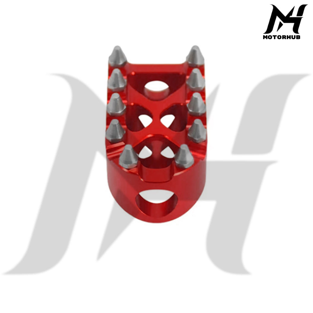 Rivets Heel Toe Shifter Pegs Brake Peg For Harley Touring Dyna Softail [Red] MH9900739