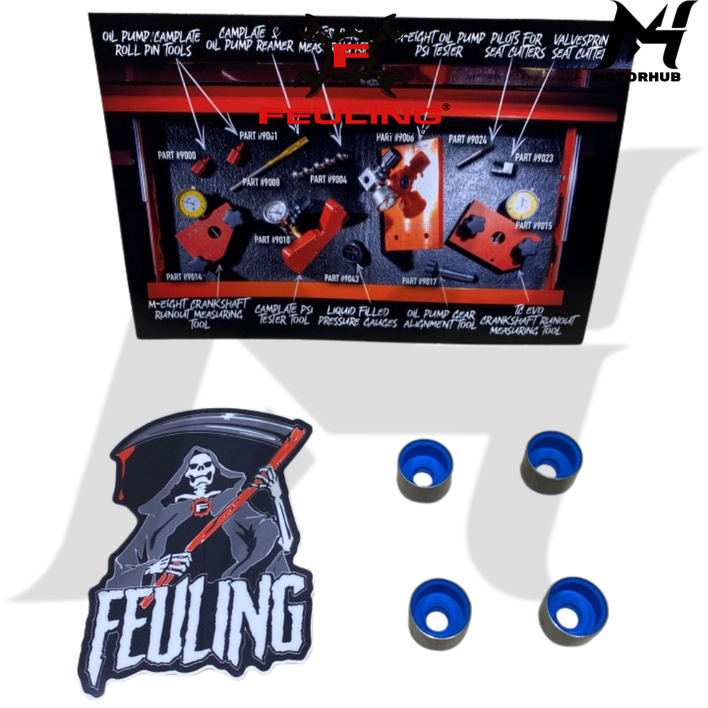 FEULING VALVE SEAL KLEP HARLEY TWIN CAM FOR HARLEY DYNA 2012 - 2016 TOURING 2005 - 2016 0926-1167 OEM 18094-02A KODE 1076