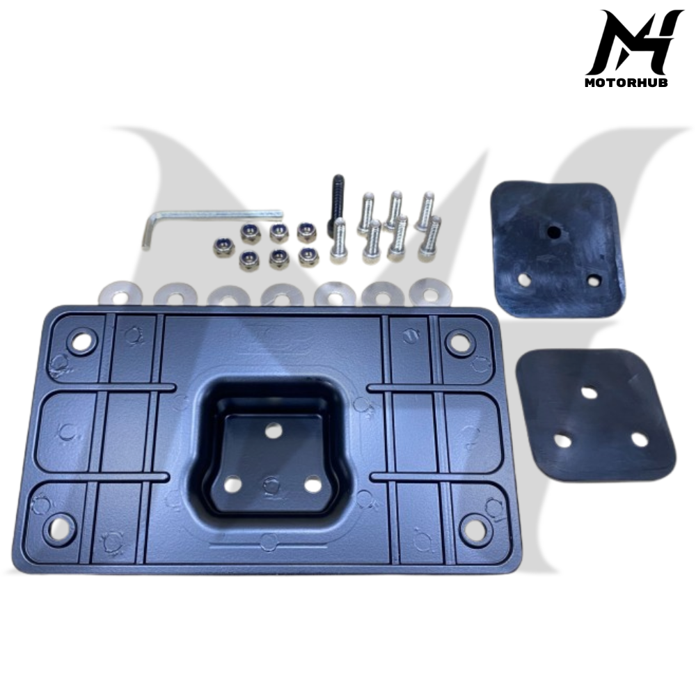 HARLEY FENDER BLACK LICENSE PLATE UNIVERSAL ALL HARLEY SAMPAI TAHUN 2014 LP 002 BK