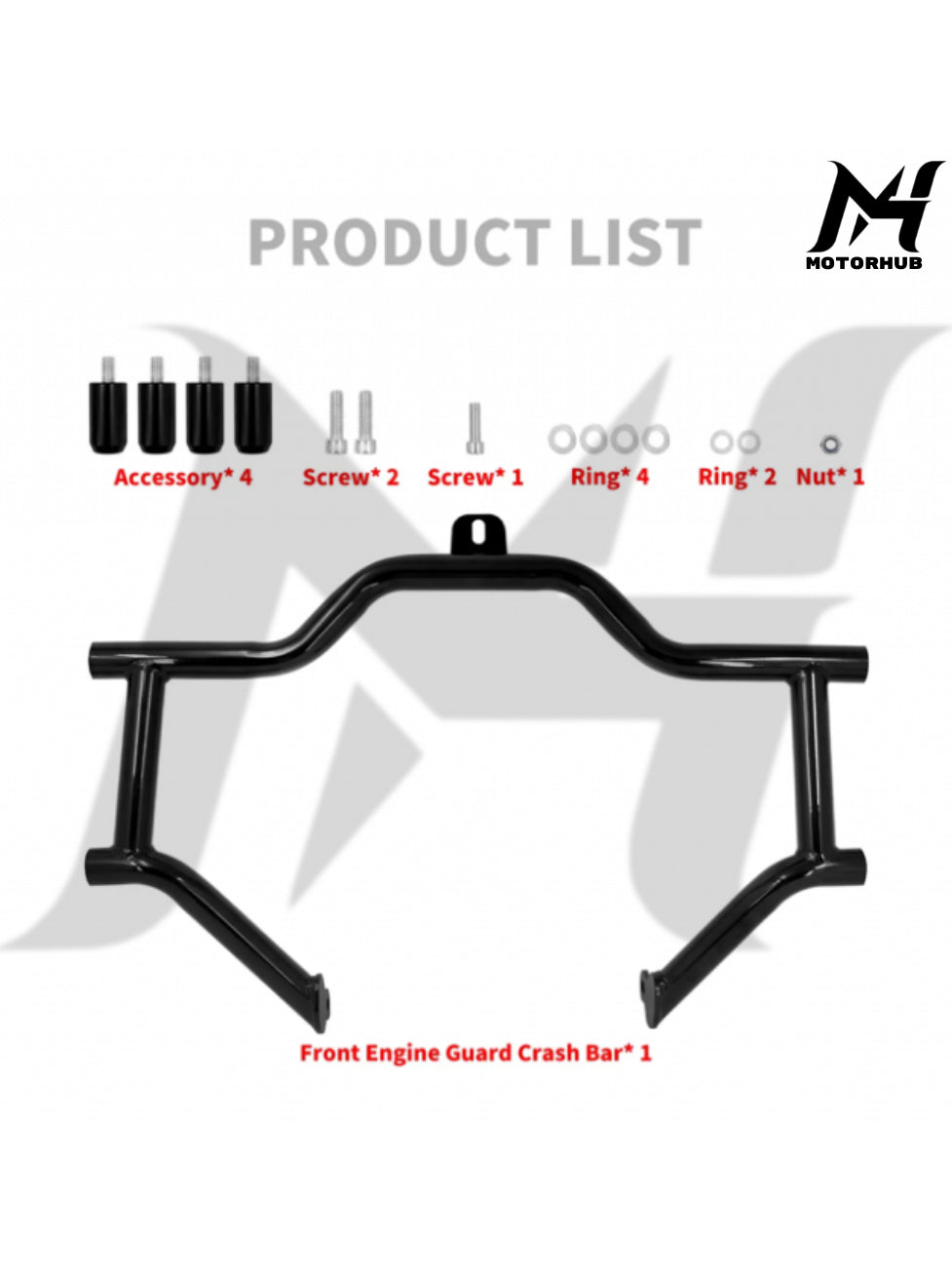 Front Engine Guard Highway Crash Bar For Harley Touring Models CVO Trike 2009-2023 MH9900251