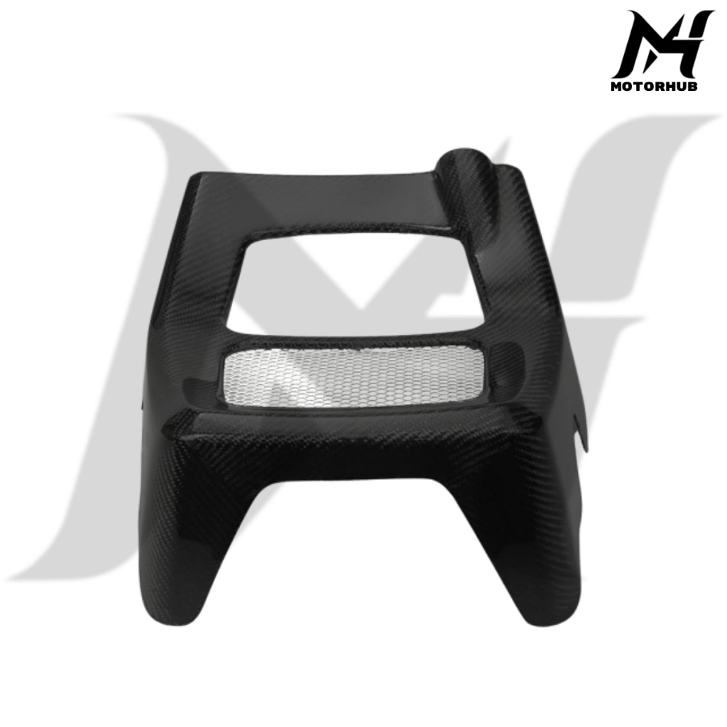 Carbon Spoiler Radiator Chine Cover Fit For Harley Touring 2014-2023 [Standard twill Glossy] RW7700248