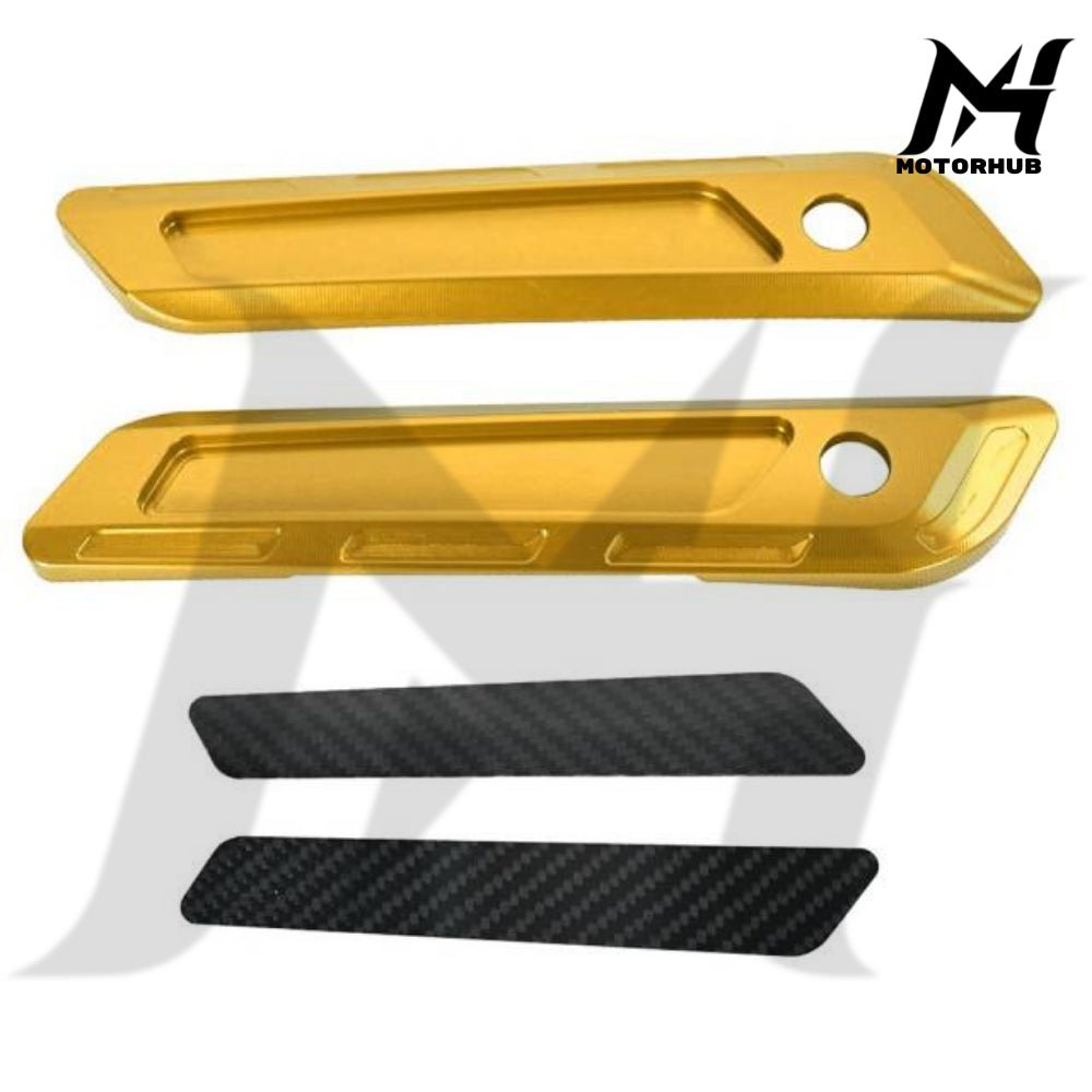 CNC Saddlebag Latch Carbon reflector PB 2023.5-later Touring [Gold] MH9900944