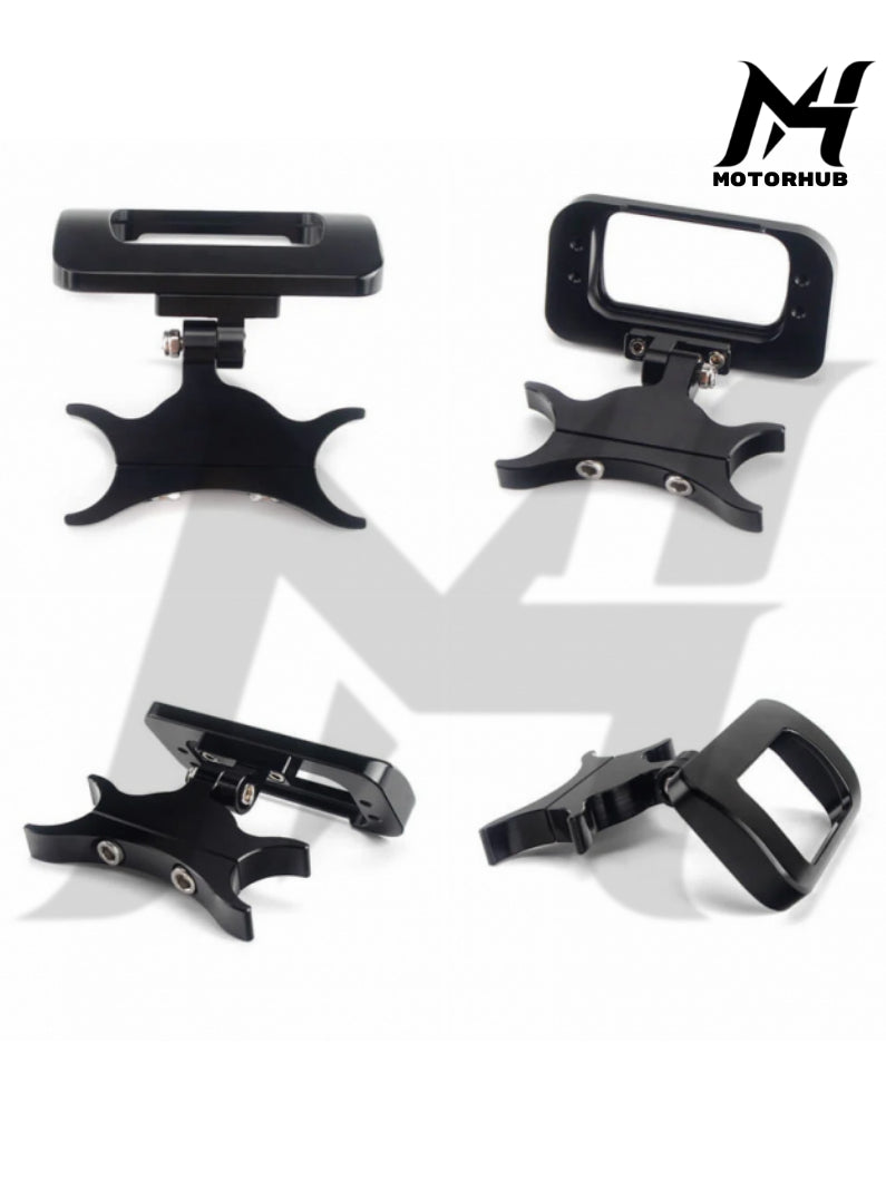 Adjustable T-Bar Moto Digital Gauge Mount Universal Bracket Softail BG100834