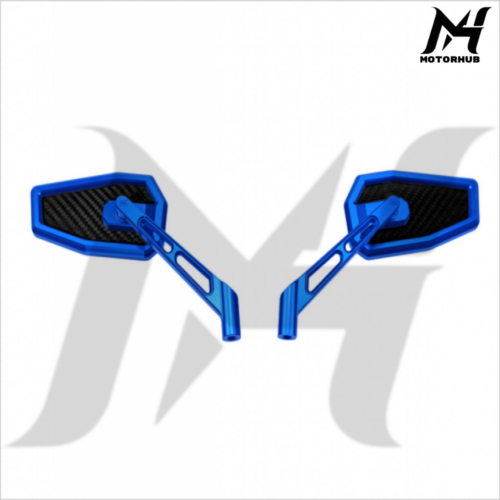 BlackThree Carbon Miror Fiber 3K Blue MH7700392