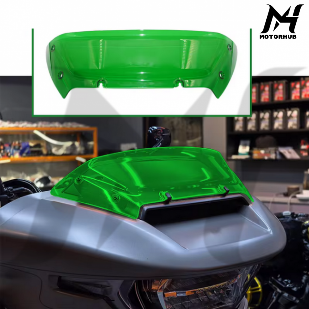 4.5 Windshield Wave Windscreen For Touring New Road Glide CVO 2023-2024 [Green] MH990038