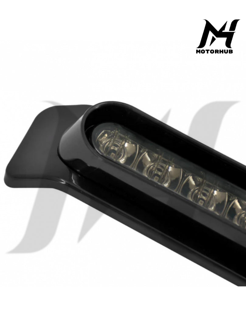 LED Filler Panel Lights Fender Tail Lights for Harley Touring 2014-2023 [Black-Smoke] MH9900185