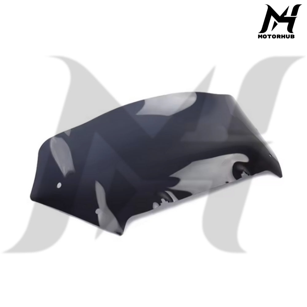 Black 9 Inch Windshield Wave Windscreen For Touring New Road Glide CVO 2023-2024 MH990045