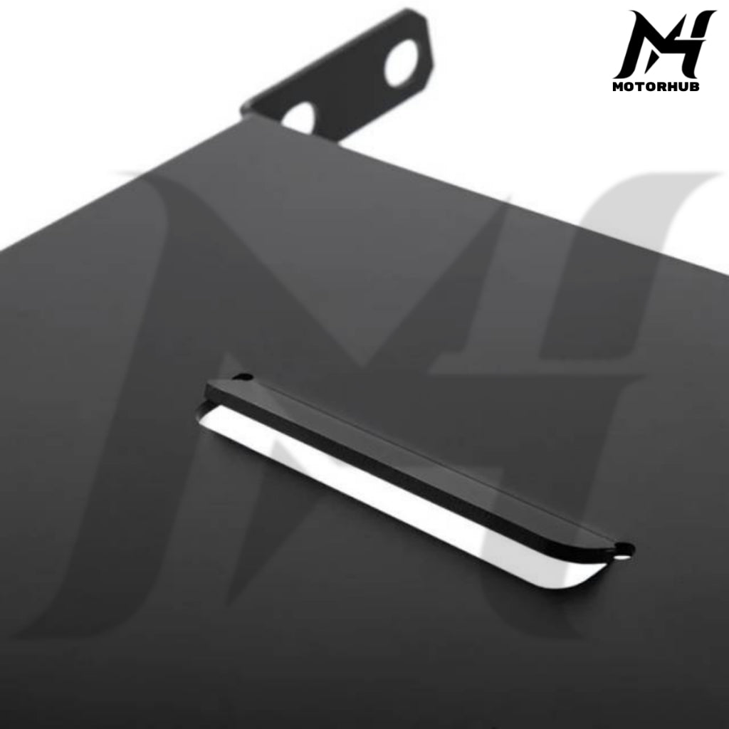 Aluminum Skid Plate Underbody Guard Protector Cover for Harley Davidson Dyna 1991-2017 [Black] MH7700352
