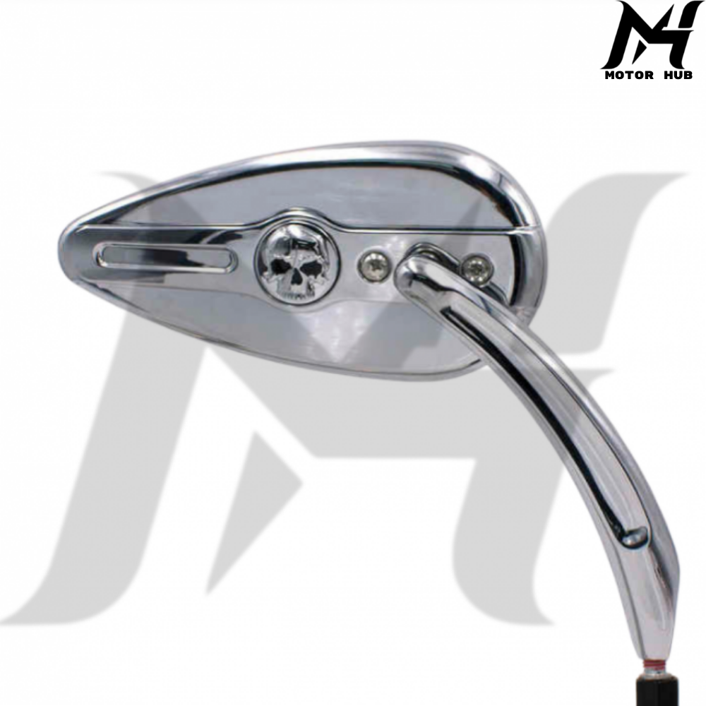 Die Cast CNC Mirrors Rearview Side Mirror Harley-Davidson [Chrome] MH9900207