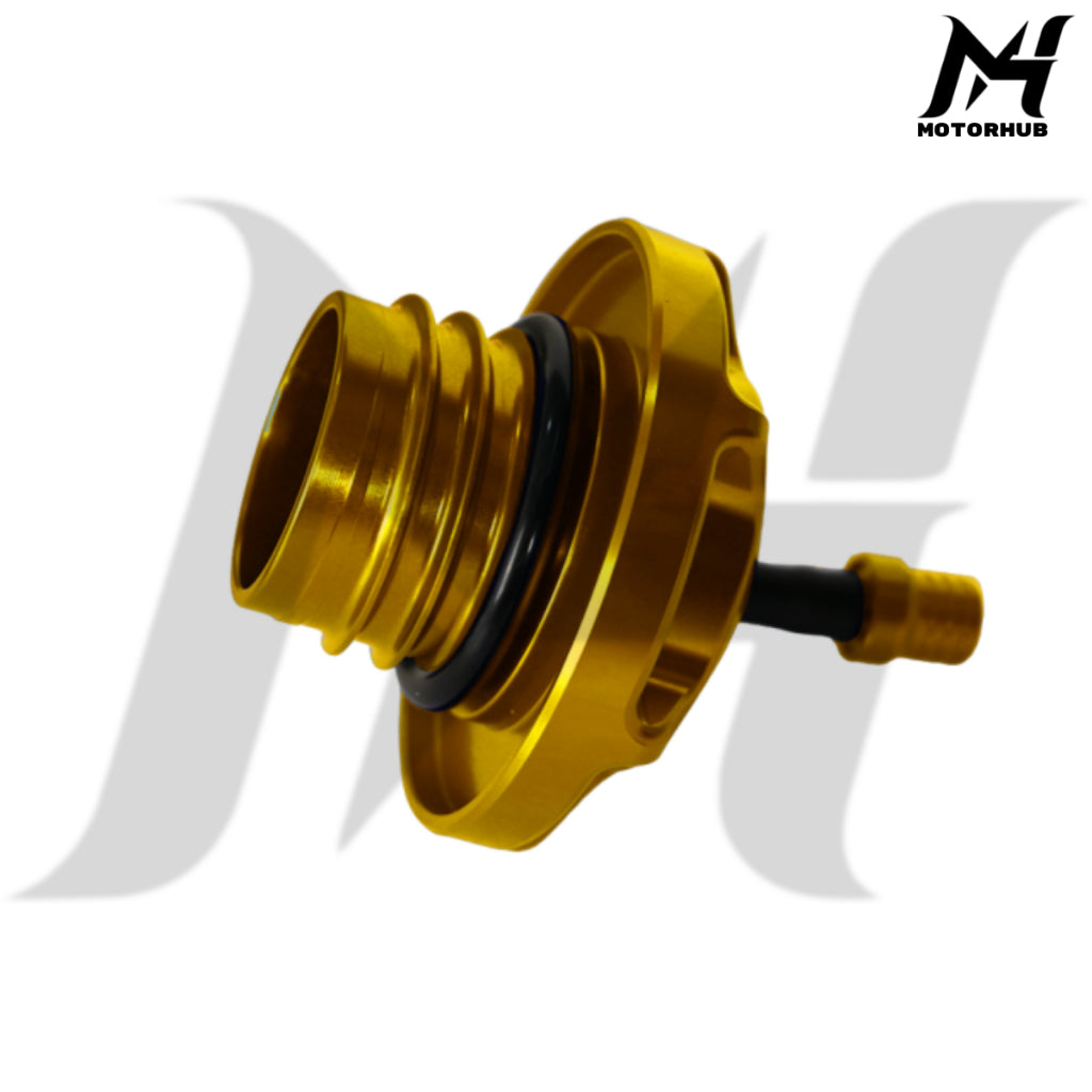 Universal Fuel Tank Cap Performance Harley Davidson V1 [Gold] MH9900728