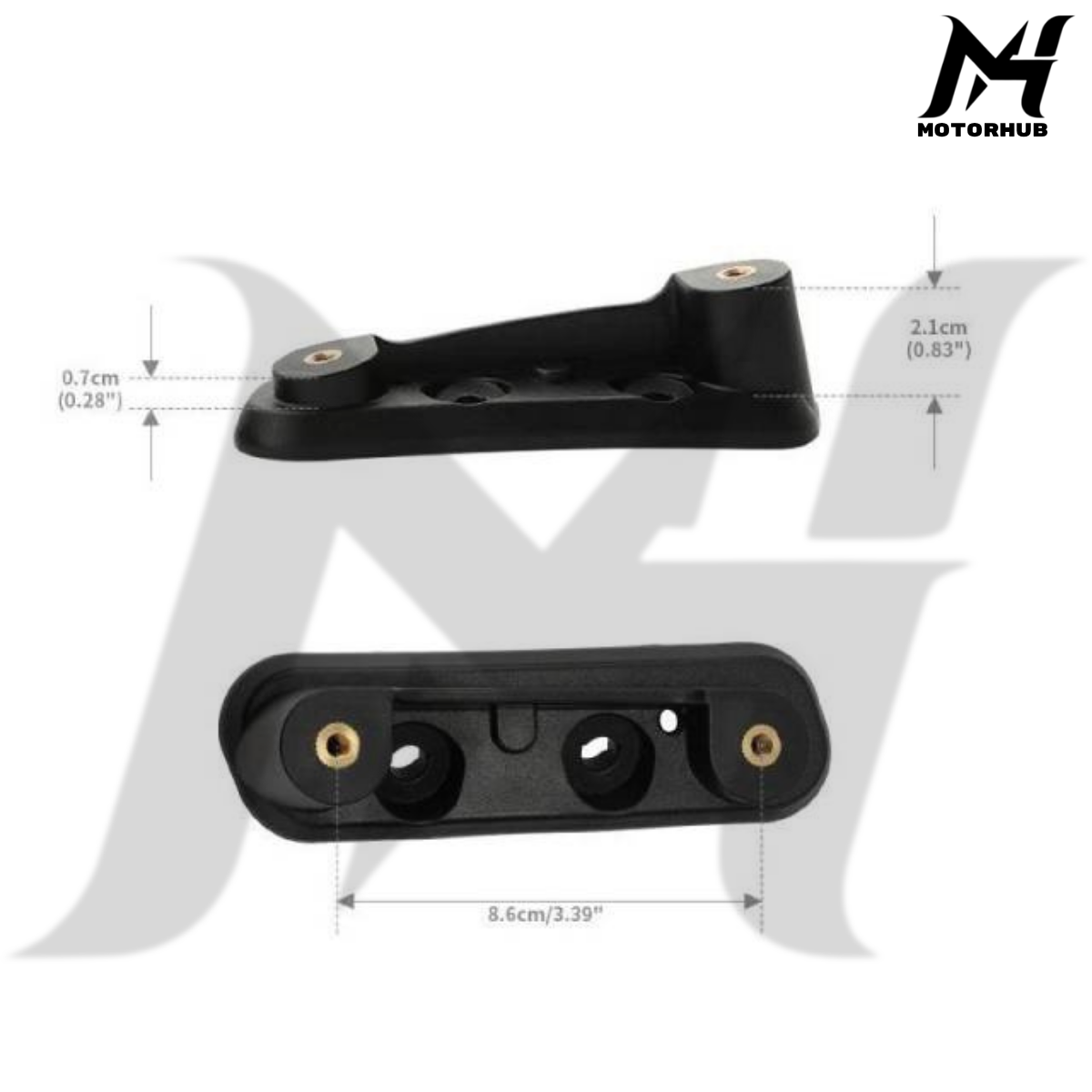 Black Windshield Bracket Fit For Harley CVO Street Glide 2023-2024 Mount Support MH9900692