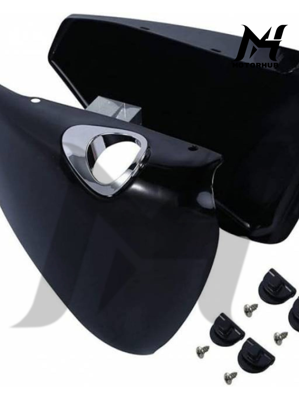Left Battery Cover and Oil Tank Cover Set for Harley Davidson Sportster Sportster 14-22 MH9900579