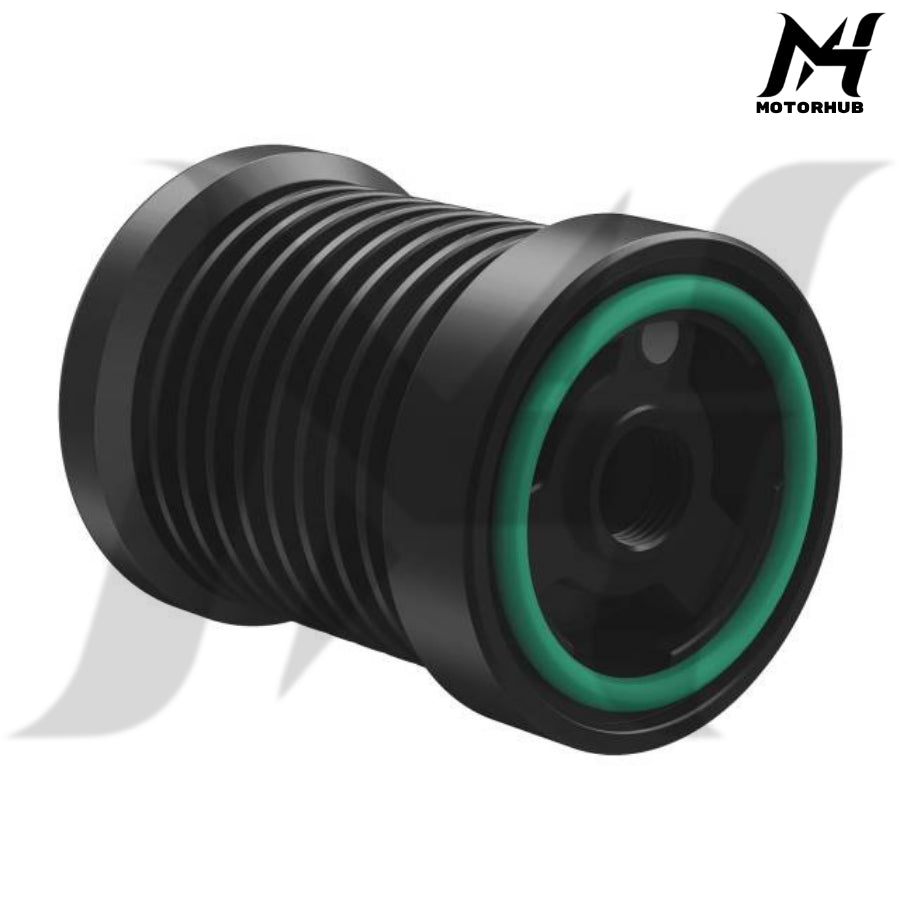 Reusable Magnetic Oil Filter Kit For Harley Road King Tri Electra Street Glide Ultra Limited [Black] MH7700366
