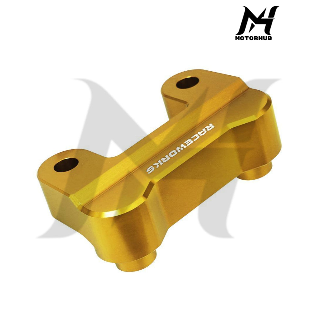 Pull Back Plate Harley Roadglide Raceworks Pull Back Plate V1 - Touring [Gold]  RW7700297