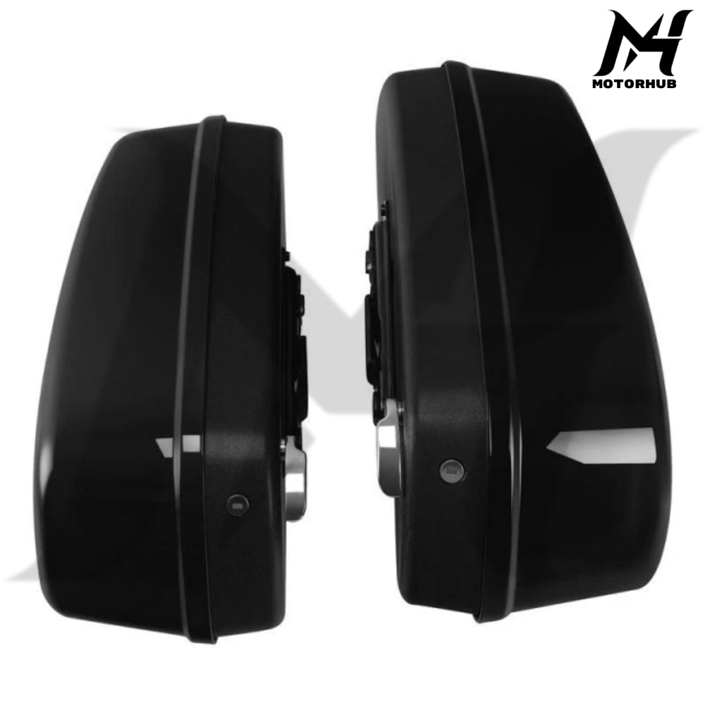Gloss Black Saddlebags Bags Low Rider ST FXLRS FXRST BG100791
