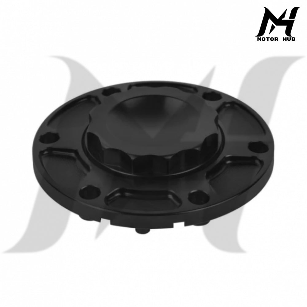 Fuel Tank Cap Vented Oil Gas Tank Cover For Harley Touring 2023-2026 [Black] MH9901101