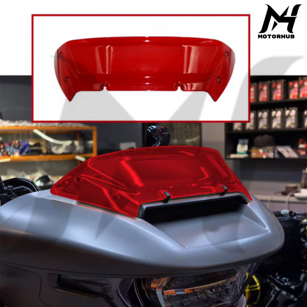 4.5 Windshield Wave Windscreen For Touring New Road Glide CVO 2023-2025 [Red] MH990035