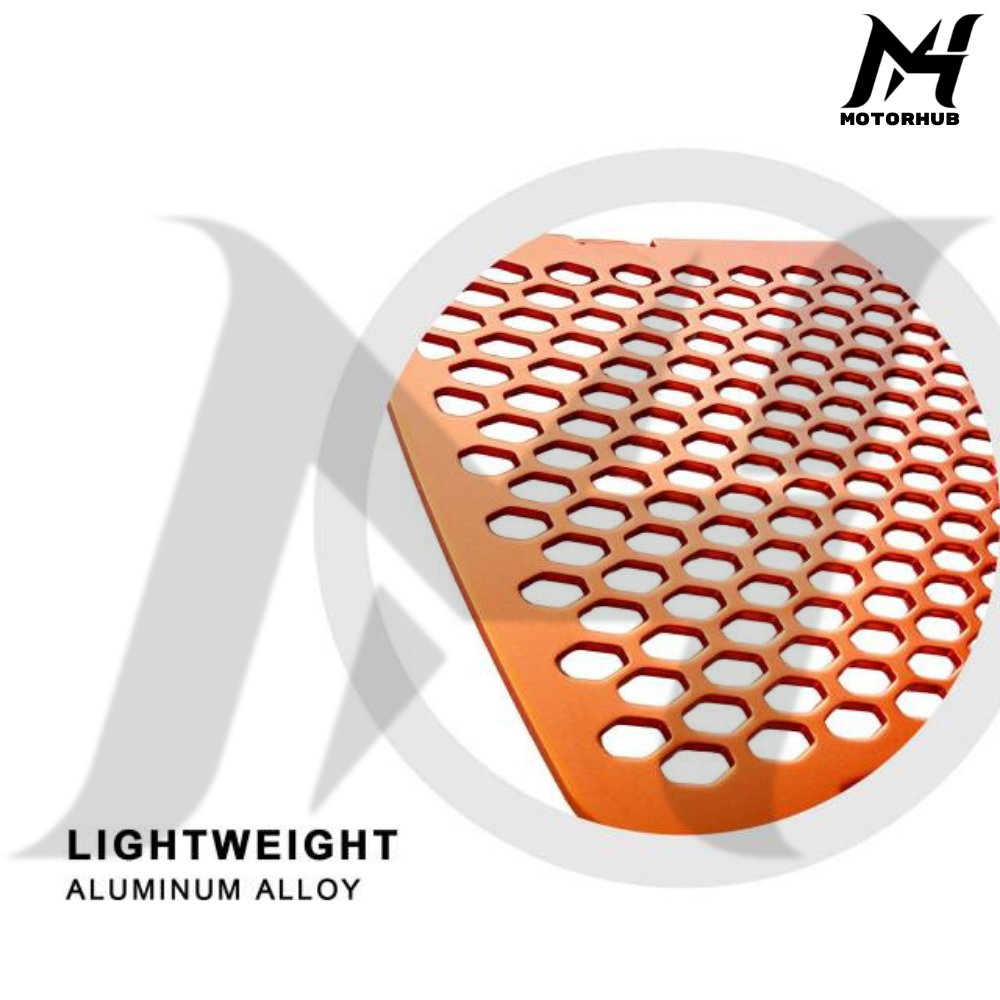 Aluminum Oil Cooler Cover Protection 2024-2026 Touring Orange  MH9901197