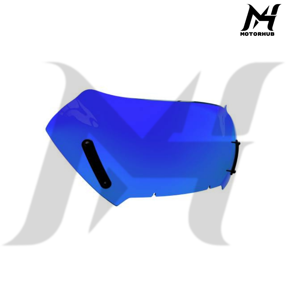 Windshield 12 Harley Road Glide 24-26 Blue MH9901181