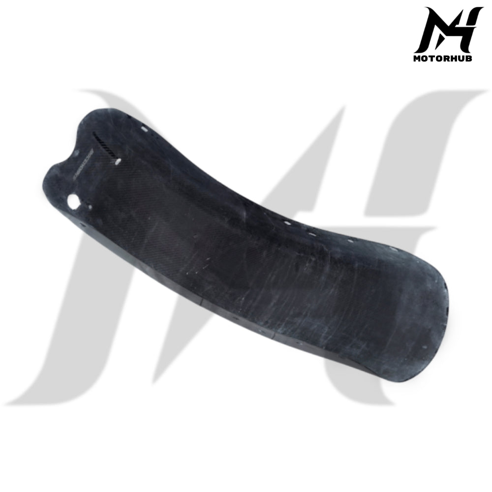 Black Carbon Fiber Rear Fender Street Road Glide 2014+ [Hexagon Glossy] MH990043