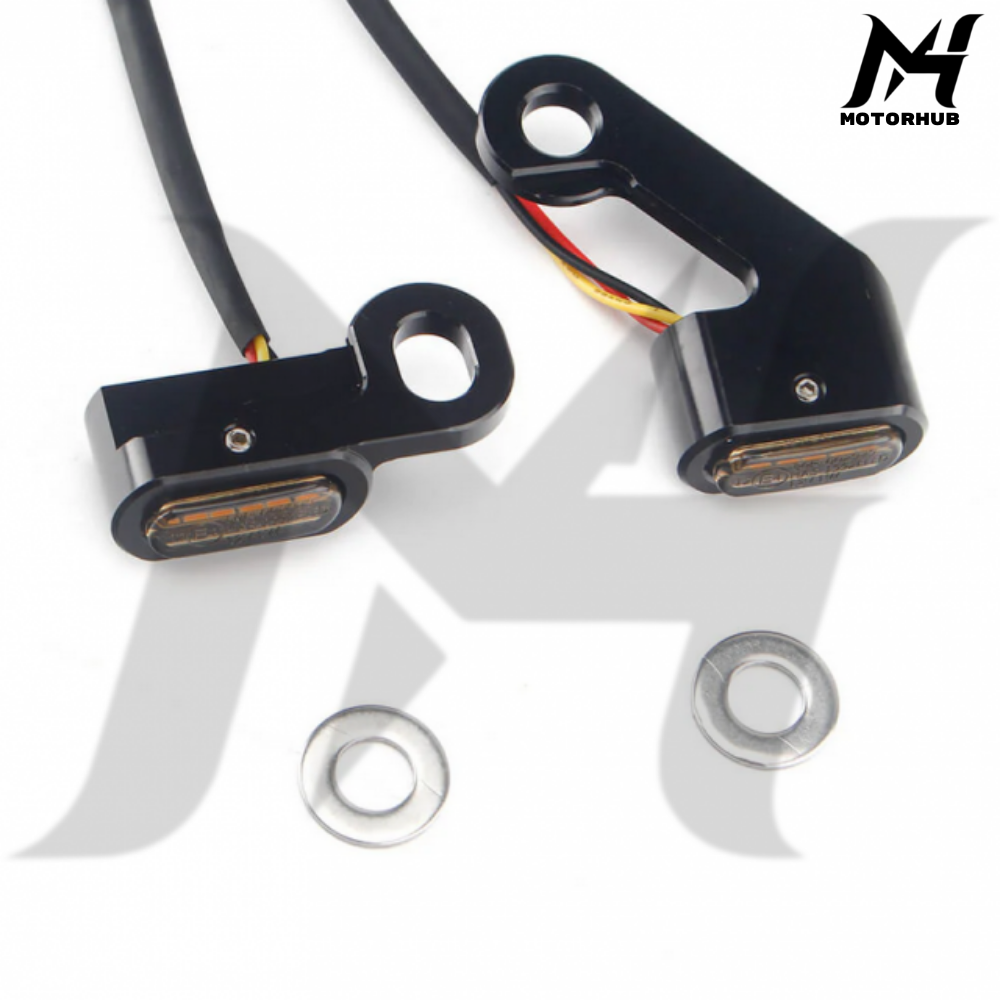 Handlebar Mini turn signal with mechanical cluth [Yellow] BG100803