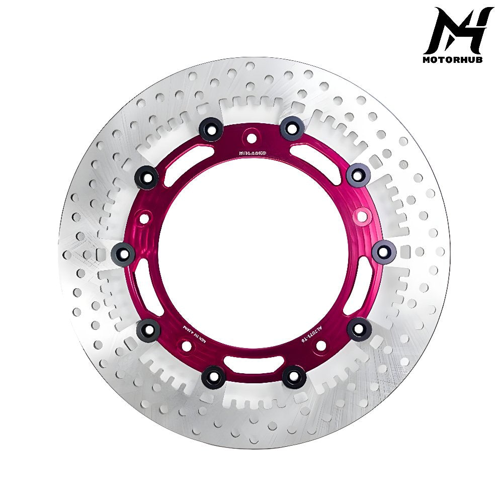 BlackThree GP-Racing Disk Break Front Rotor 13 Inc [330mm] 2024+ [Red] MH9901268