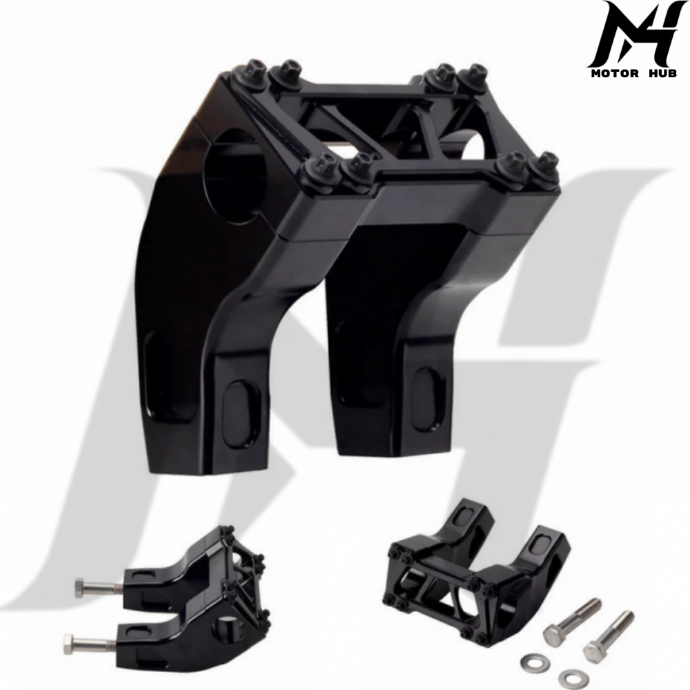 1-1/8 Tapered Fat Bars Pullback Handlebar Risers 8 INCH BG100835