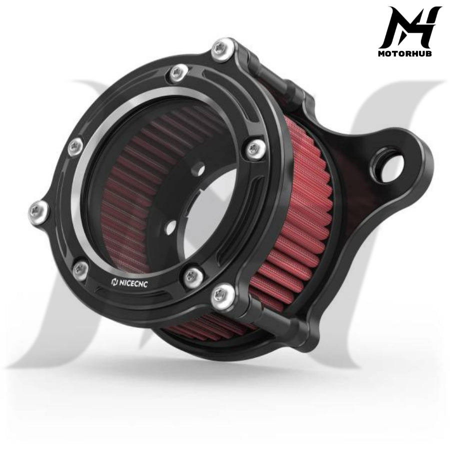 Full Clear Air Cleaner Intake Filter Kit For Harley Sportster 1200 48 XL Iron 883 XL883N Air Filter Sportster MH7700371