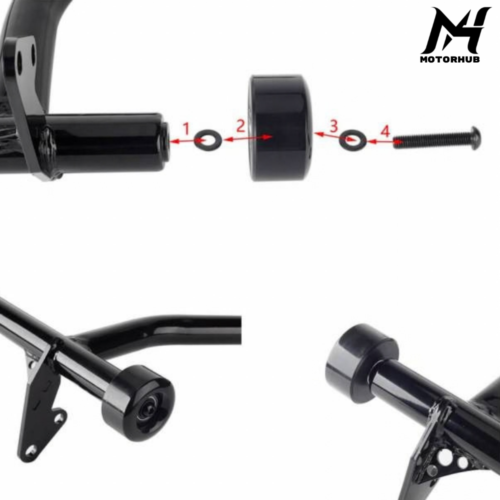 Front High 2 Step Crash Bar Cage Highway Harley Softail M8 Low Rider ST 117 FXLRST Engine Guard MH990018