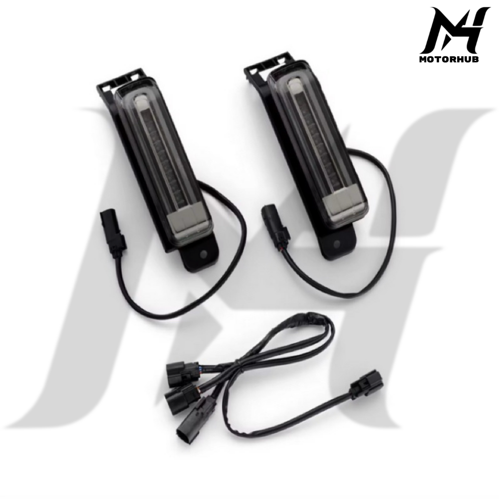 Strong Beam Saddlebag Filler Light H-D Touring 14-24 [Black-Smoke] MH990039