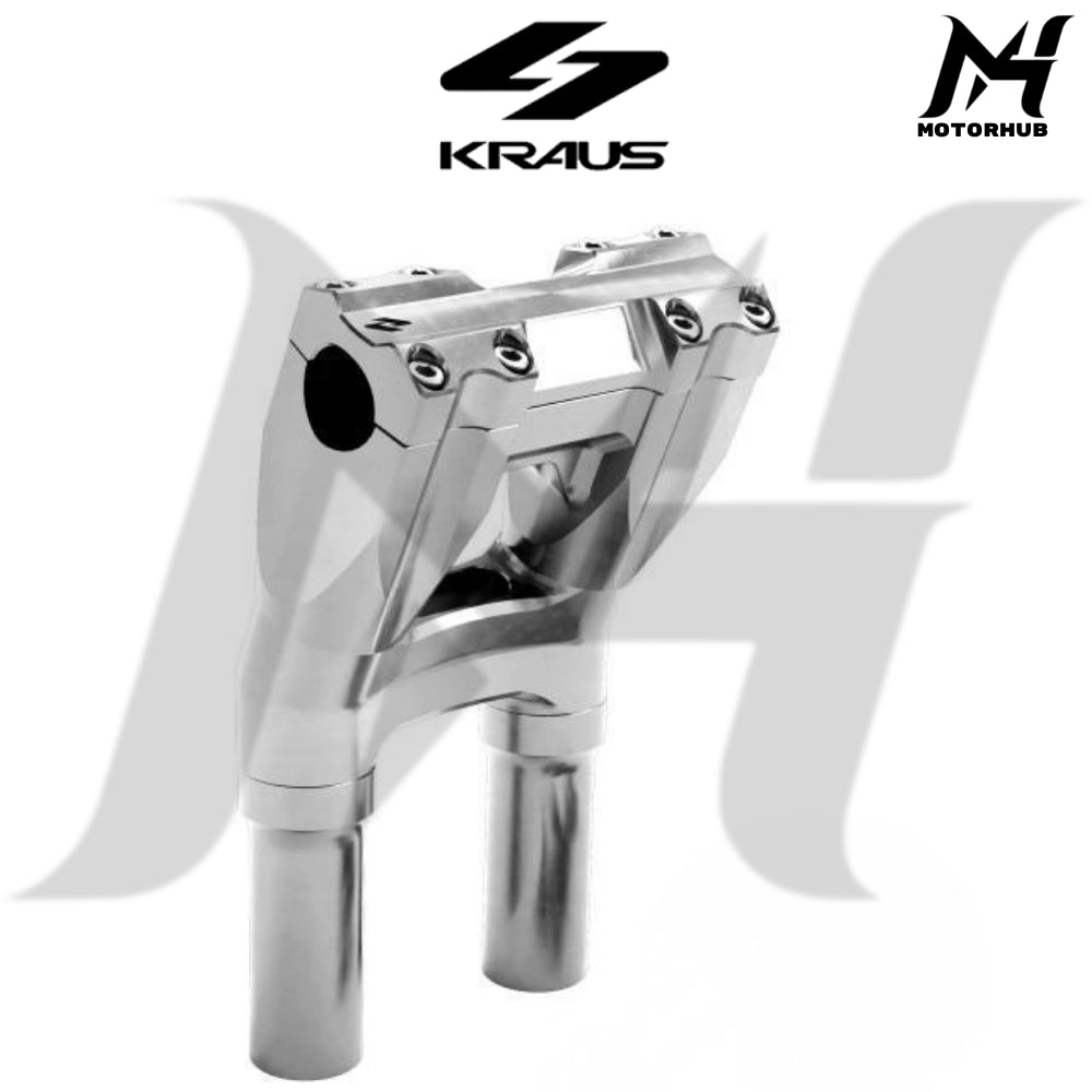 Kraus Isolated & Kickback Risers 1-1/8 Raw Machine 12Inch [Raw] MH9901073