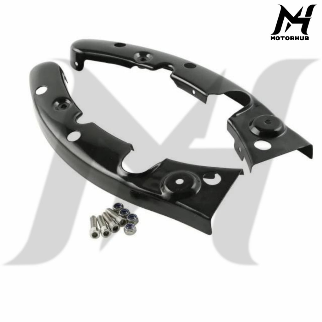 Black Rear Fender Strut Covers Fit For Harley Touring 09-13 MH9900586