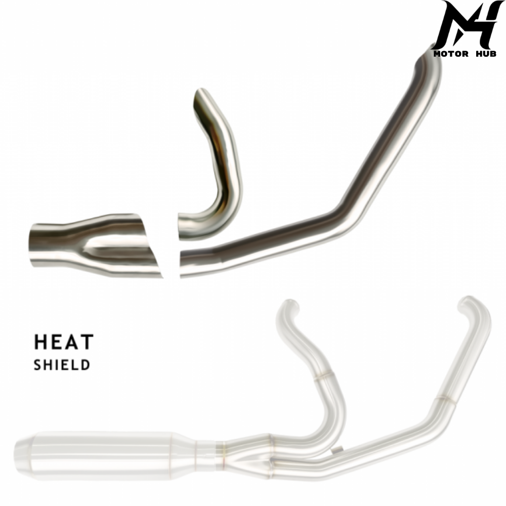 Knalpot Softail M8 Street Performance Exhaust Pipe 2 in 1 M8 Softail 2018-2026 MH9901239