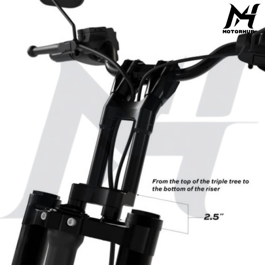 Raptor 1-1/2 inch Pull Back Plate - Touring [Machine Finish] MH9900361