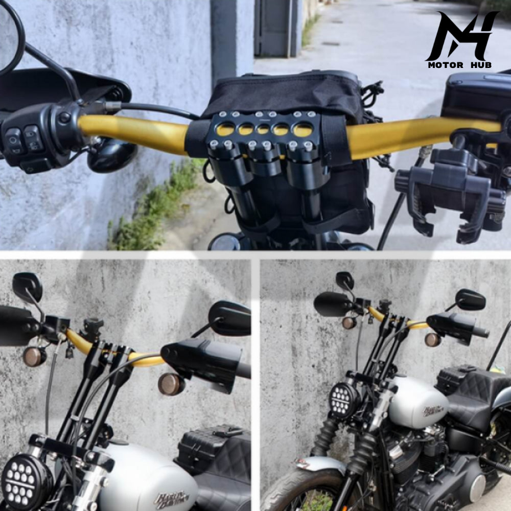 1-1/4 Gold Handle Bar Club Style Moto BG100847