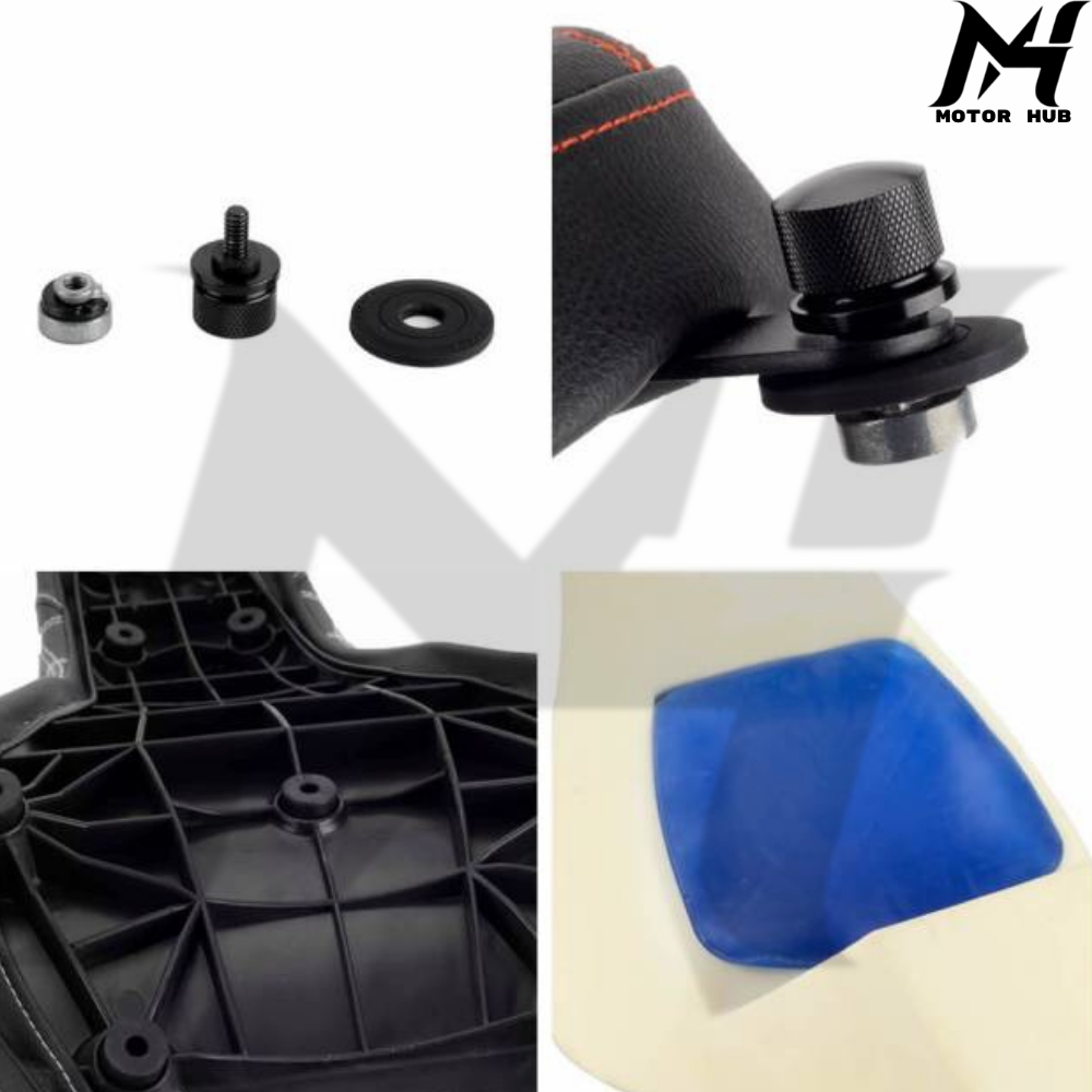 LS Step 2-Up Gel Pad Seat for Harley Davidson Softail Street Bob Slim Standard 114 FXBB FXBBS FXST FLDE FLSL FLHC FLHCS 2018-2024 MH9900243