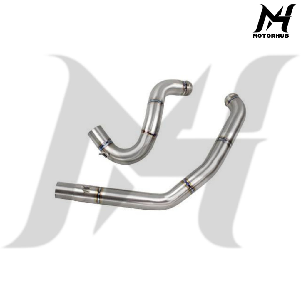 Stainless Steel 2 in 1 Exhaust Pipe for Harley 2009-2016 Touring Twincam MH7700354