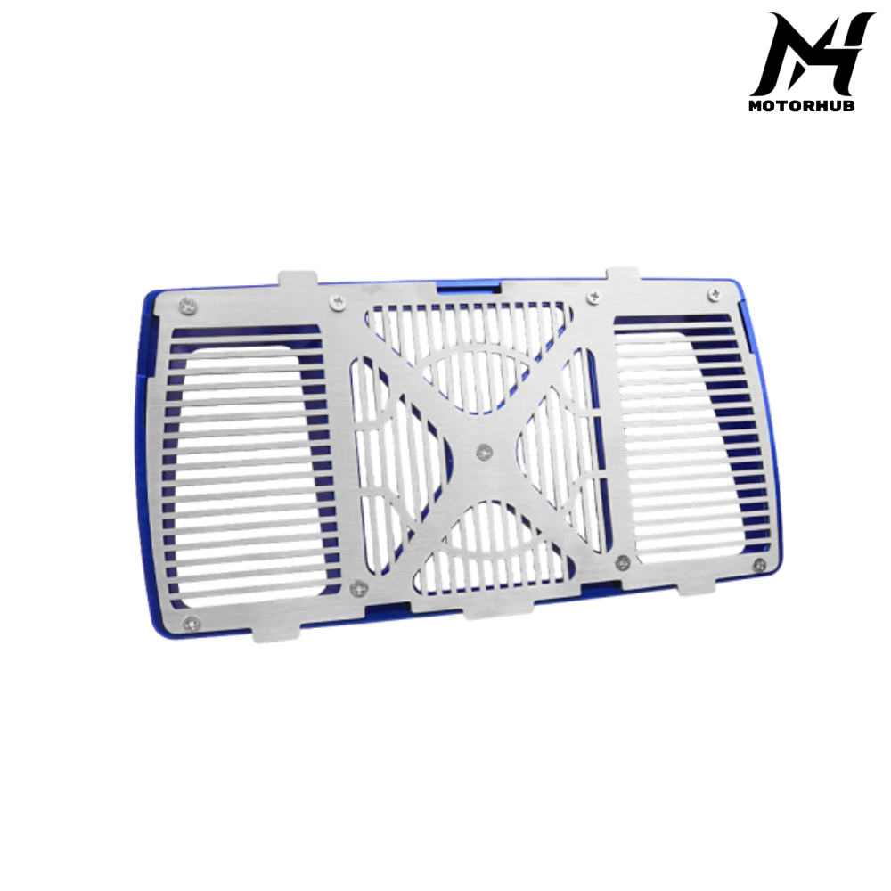 CastemKultur CNC Oil Cooler Cover Protection Radiator Guards Touring Gen2 2024+ [Blue] MH9901216