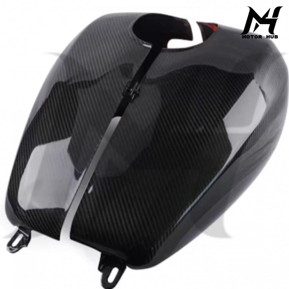 Carbon Fiber Fuel Tank Skin for Harley Davidson Road Glide Street Glide 2024-2025 [ Twill Glossy] RW7700396