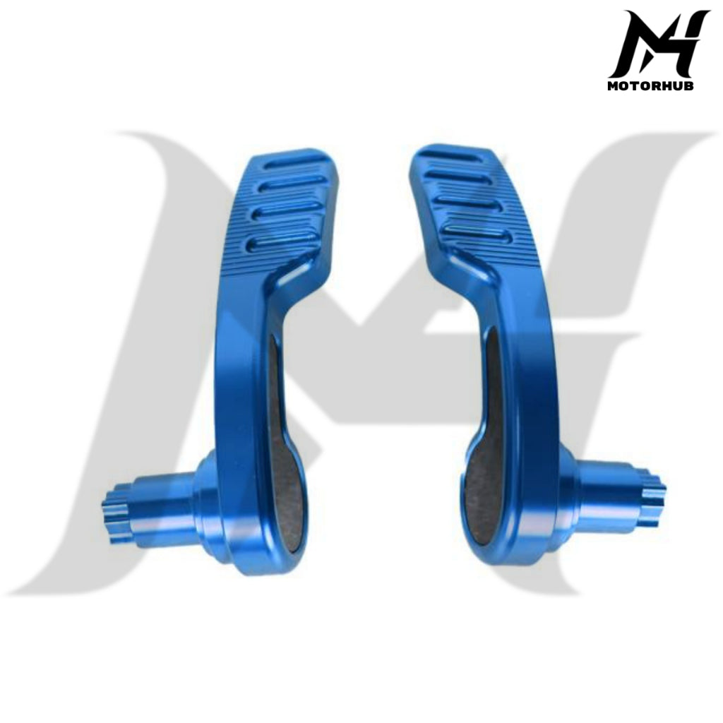 Saddlebag Latch Kit Saddle Bag Latches Lifter Carbon CNC T6061 Touring 2014-2026[Blue] MH7700345